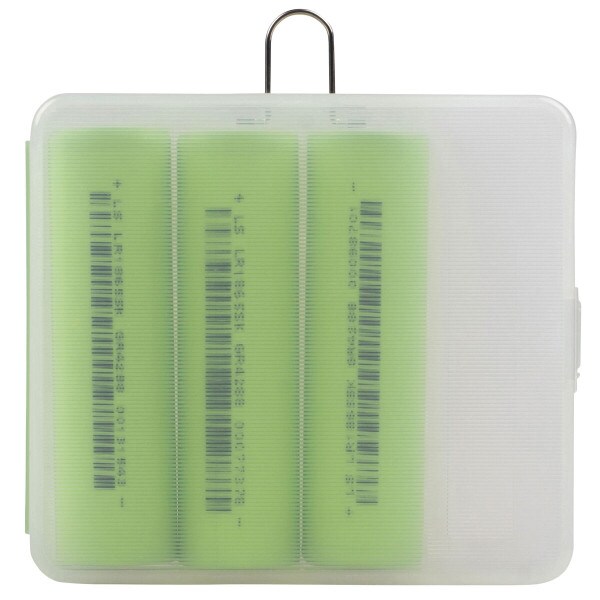 Main product image for Lishen 3-Pack 18650 2600mAh Li-Ion Flat Top Battery 142-103